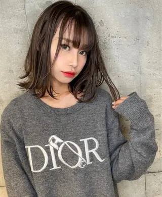 ミディアム 髪質改善 Daisukiのヘアスタイル