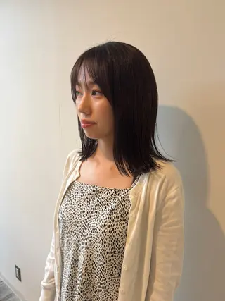 ミディアム mio/ カットモデル募集中のヘアスタイル