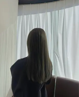 ロング カラー 透明感カラー💜 モテ髪 空陽💙のヘアスタイル