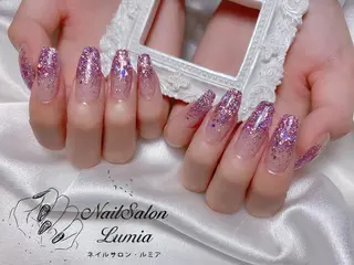 ネイル ネイルサロン ルミア Lumia 店長施術のネイルデザイン