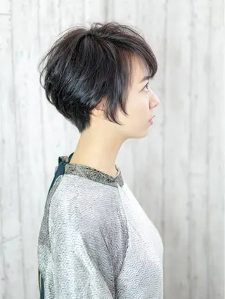 ショート カラー パーマ ヘアアレンジ キッズ ネイル マツエク・マツパ 永野 良一のヘアスタイル