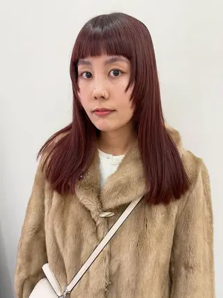 ミディアム カラー パーマ ヘアアレンジ メンズ tatsumi/ボブ ウルフ/レイヤーのヘアスタイル