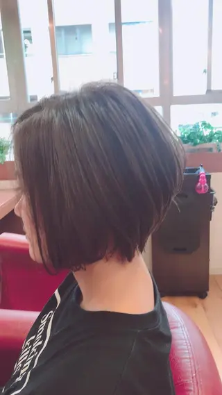 ショート 銀座フリーランススタ イリストMIYUKIのヘアスタイル