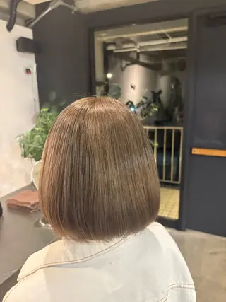 カラー 中村 文音のヘアスタイル