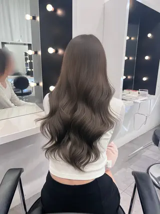 ロング しゅういち/赤み消し カラー特化のヘアスタイル
