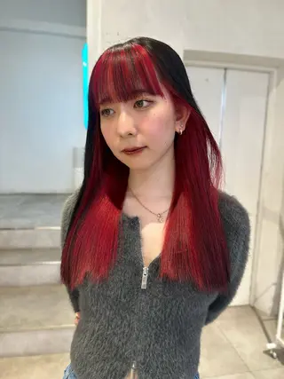 ロング 韓国ヘアメンズ・レデ ィース特化ミクのヘアスタイル