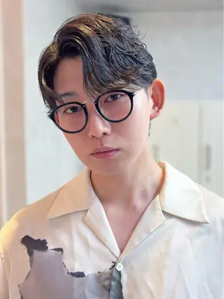 パーマ メンズ 安藤幹人 メンズパーマのヘアスタイル