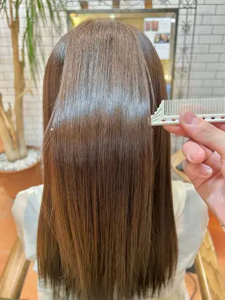 ロング カラー 石井 佑樹のヘアスタイル