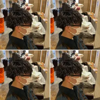 パーマ メンズ メンズパーマ特化 望月謙二郎のヘアスタイル