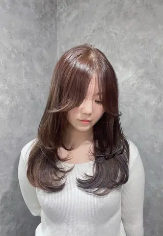 ミディアム コウタ/似合わせ レイヤー/モデル募集のヘアスタイル
