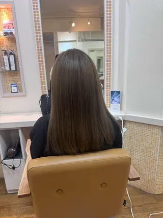 セミロング 森 千明のヘアスタイル