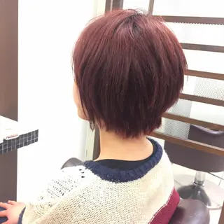ショート カラー 大平 美沙のヘアスタイル