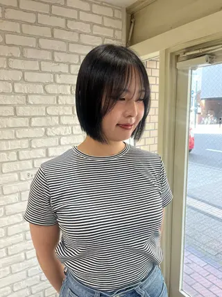ショート ミジュ/ メンズモデル募集のヘアスタイル