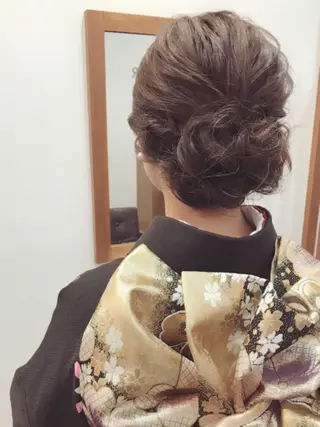 ヘアアレンジ 秋谷 伸江のヘアスタイル