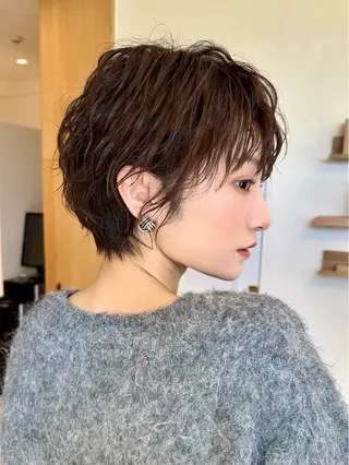 ショート カラー お悩み解決ショート/ 似合わせカット/といのヘアスタイル
