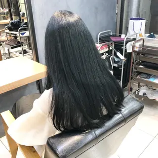 ロング カラー ヘアアレンジ メンズ特化✂️栗原 侑也のヘアスタイル
