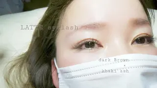 マツエク・マツパ LATTE eyelashのマツエク・マツパデザイン