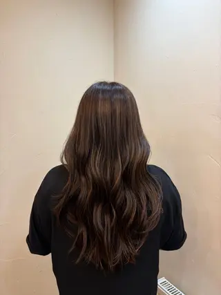 ロング カラー くどう りんかのヘアスタイル