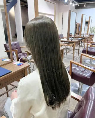 カラー ✨ブリーチなしカラー ×髪質改善✨松村 潤のヘアスタイル