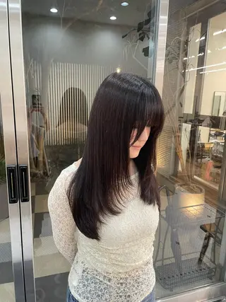 ロング レイヤーカット 🌱 はるかのヘアスタイル