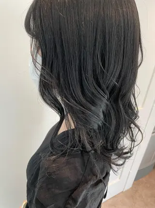 セミロング カラー 韓国×網紅ヘア 🤍りん🤍のヘアスタイル