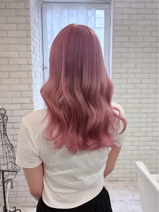 セミロング カラー ダブルカラー/ レイヤー🍒齋藤 澪のヘアスタイル