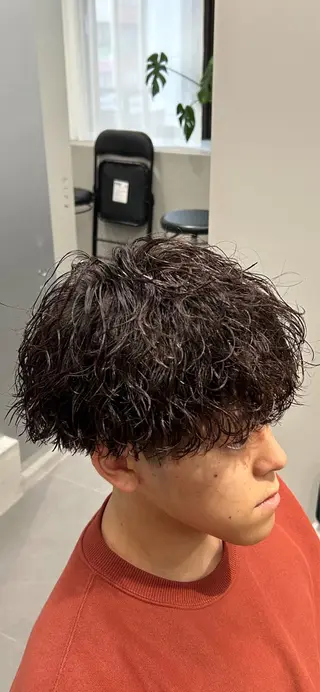 ショート パーマ メンズ 立川メンズパーマ職人 店長/小泉文人のヘアスタイル