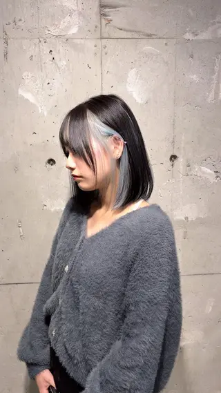 ロング カラー 🌈横浜ハイトーン 美容師🌈のヘアスタイル