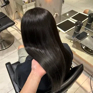 セミロング 頭身浴ヘッドスパ/艶 カラー/kokonaのヘアスタイル
