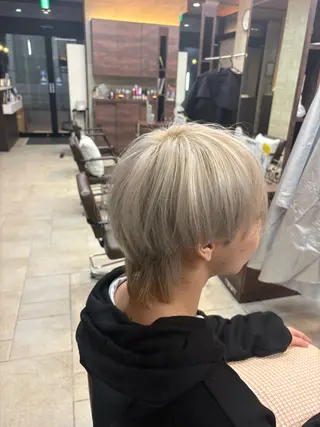 カラー メンズ 荒沢 瑛🦮のヘアスタイル