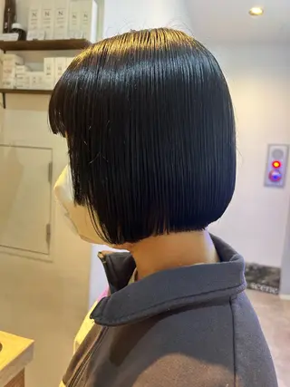 ショート カラー 縮毛矯正/艶カラー/ ikedaのヘアスタイル