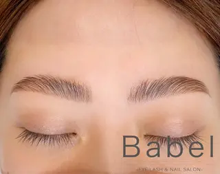 アイブロウ Babel eye&nailのマツエク・マツパデザイン