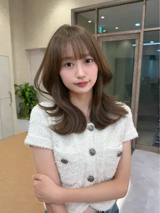 ミディアム カラー 佐渡優 365連勤する美容師のヘアスタイル