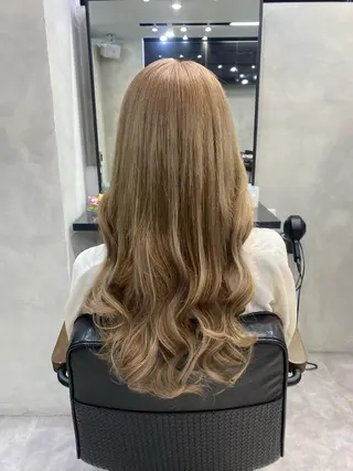 ミディアム カラー ヘアアレンジ FAAM Tsuneのヘアスタイル