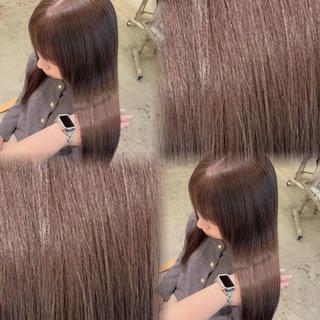 ロング ✨艶々ベージュカラー 🫧/ Ririkaのヘアスタイル