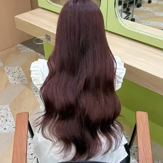 カラー yuka♡/暖色系/ ブリーチなしWカラーのヘアスタイル