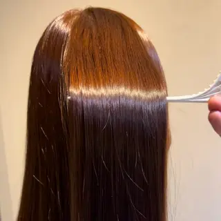 ロング カラー 北原 紗希のヘアスタイル