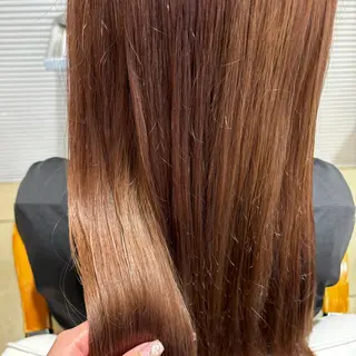 ロング カラー 淡色┊︎ナチュラル 🧁奈那美🧁*.゜のヘアスタイル