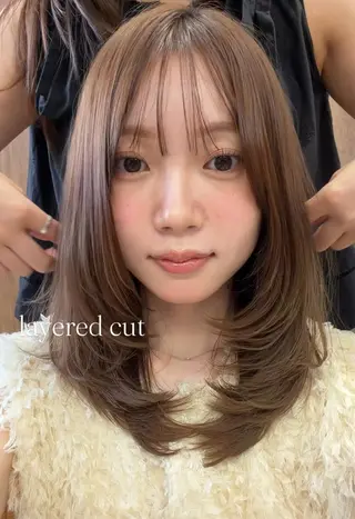 ロング カラー K-two谷町🪿 hinaのヘアスタイル