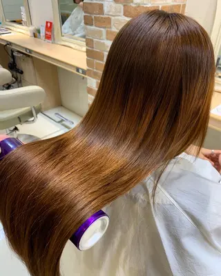 セミロング パーマ 店長 大方康暉のヘアスタイル