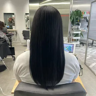 ロング カラー ななみ.⋆𝜗𝜚 透明感カラー/まつパのヘアスタイル
