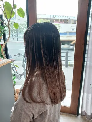 セミロング 金田 拓也のヘアスタイル