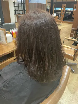 セミロング ボブパーマ🧸 /YUNAのヘアスタイル