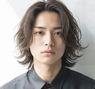パーマ メンズ メンズカットお任せオ ーダー9割越え/龍人のヘアスタイル