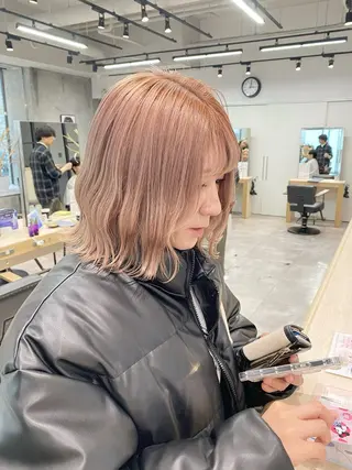 ショート カラー ブリーチ/髪質改善 🍀MASAKiのヘアスタイル