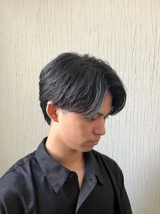 ショート パーマ メンズ 【メンズ特化】金沢 /片町　髙木　功基のヘアスタイル