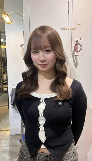 ロング カラーモデル募集✨️ YUKI🎀☁️のヘアスタイル