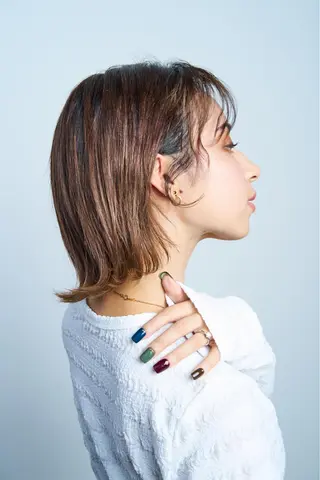 ショート カラー 似合わせカット unix 藤田 学のヘアスタイル