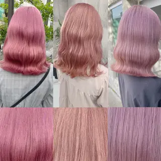 ミディアム カラー ヘアアレンジ 💕ブリーチ/ヘアメ 🎀YUUKAのその他イメージ