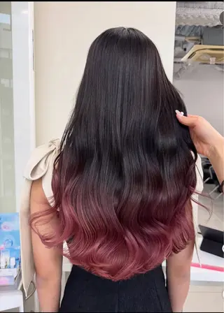 ロング カラー 宮嶋 蓮のヘアスタイル